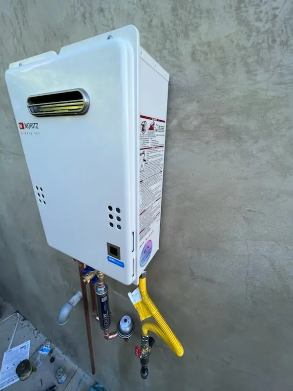 Tankless water heater installation for Minden homes